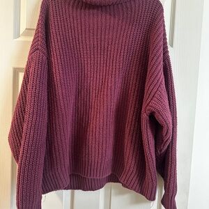 Free People Swim too Deep turtle Neck Sweater